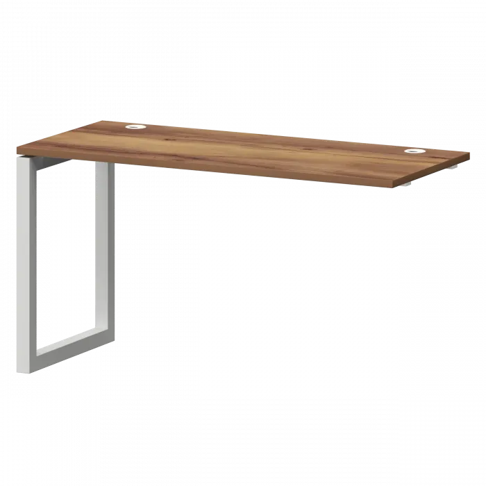 Модуль линейный на металлокаркасе СМС25-О-12К.60Э.Пр.50 Таксония/Белый 1200x600x750 Смарт