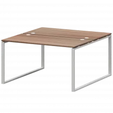 Бенч двойной на 2 рабочих места АМБ.О-002.60 Темный шимо/Белый 1200x1236x760 Арго-М