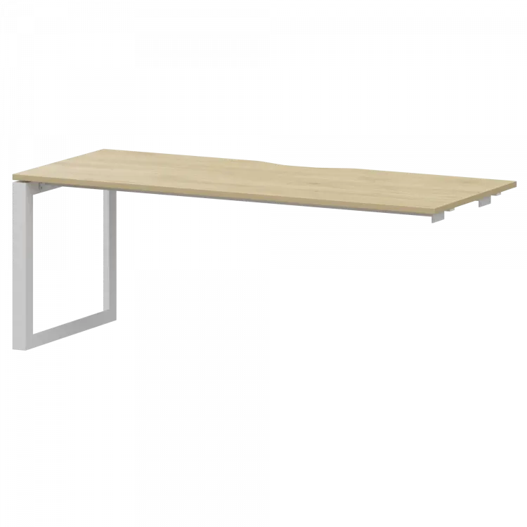 Модуль линейный на металлокаркасе НТМП.О-200Э Баттл Рок/Белый 2000x730x750 Аргентум-МП