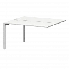 Модуль двойной универсальный на металлокаркасе СМС2-П-12К.120Э.Пр50 Белый/Белый 1200x1236x750 Смарт