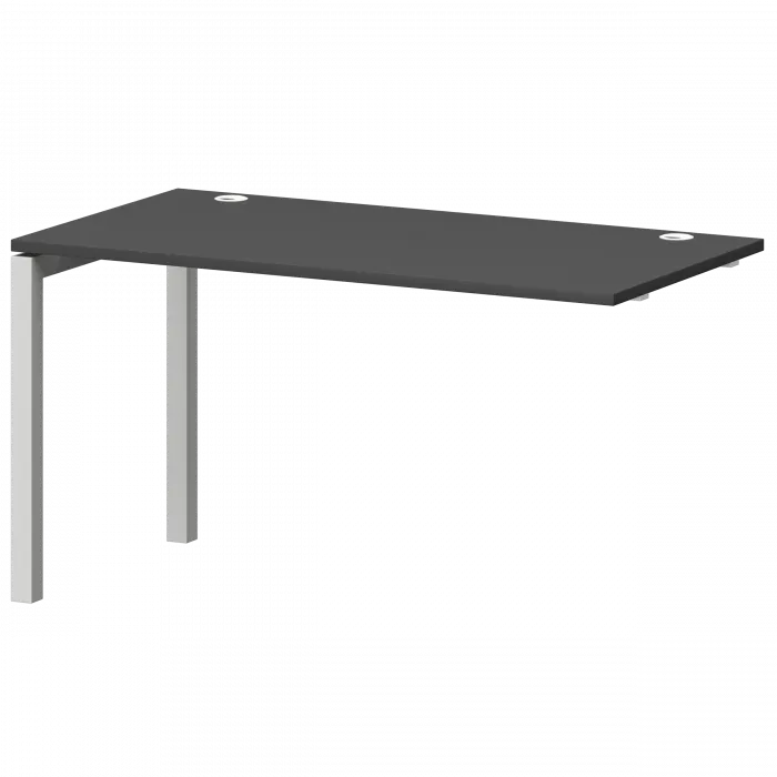 Модуль линейный на металлокаркасе СМС25-П-14К.73Э.Пр50 Графит/Белый 1400x730x750 Смарт