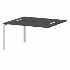 Модуль двойной универсальный на металлокаркасе СМС2-П-14К.120Э.Пр25 Графит/Белый 1400x1236x750 Смарт