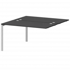 Модуль двойной универсальный на металлокаркасе СМС2-П-16К.149Э.Пр25 Графит/Белый 1600x1496x750 Смарт