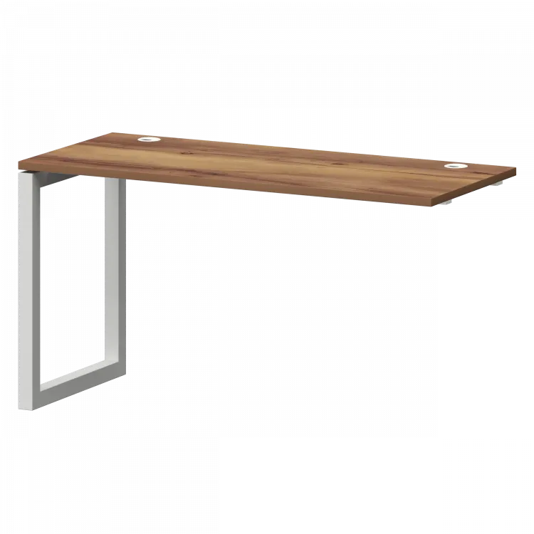 Модуль линейный на металлокаркасе СМС25-О-14К.60Э.Пр.50 Таксония/Белый 1400x600x750 Смарт