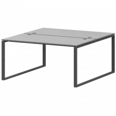 Бенч двойной на 2 рабочих места АМБ.О-005.60 Серый/Антрацит 1800x1236x760 Арго-М