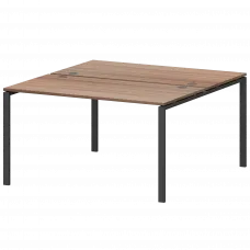 Бенч двойной на 2 рабочих места АМБ-004.60 Темный шимо/Антрацит 1600x1236x760 Арго-М