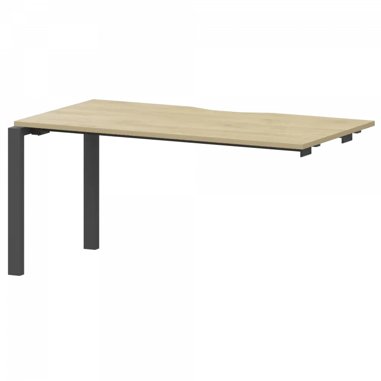 Модуль линейный на металлокаркасе НТМП.П-140Э Баттл Рок/Антрацит 1400x730x750 Аргентум-МП