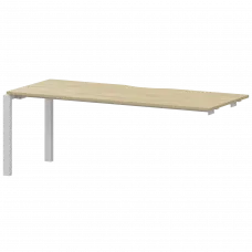 Модуль линейный на металлокаркасе НТМП.П-180Э Баттл Рок/Белый 1800x730x750 Аргентум-МП