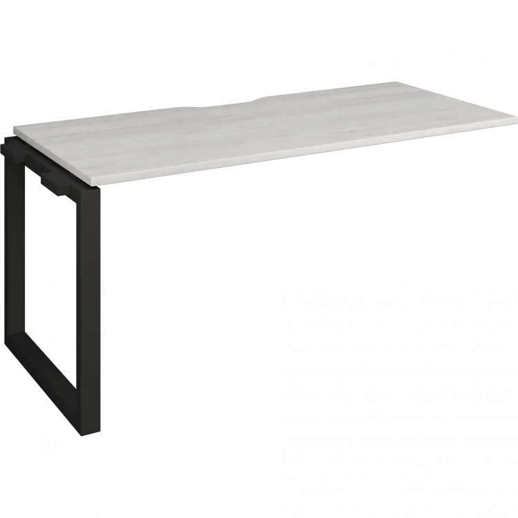 Модуль линейный на металлокаркасе НТМП.О-140Э Сосна винтер/Антрацит 1400x730x750 Аргентум-МП