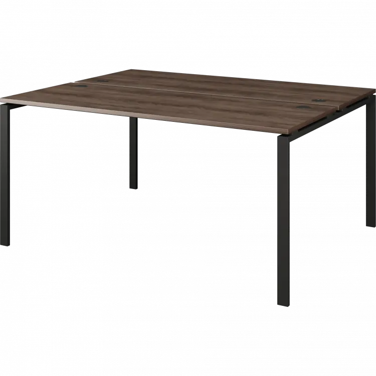 Бенч двойной на 2 рабочих места АМБ-005.60 Лагос/Антрацит 1800x1236x760 Арго-М