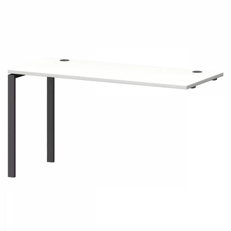 Модуль линейный на металлокаркасе СМС25-П-18К.60Э.Пр25 Белый/Антрацит 1800x600x750 Смарт