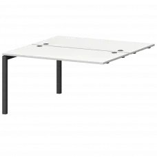 Модуль двойной универсальный на металлокаркасе СМС2-П-12К.149Э.Пр50 Белый/Антрацит 1200x1496x750 Смарт