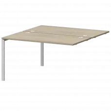 Модуль двойной универсальный на металлокаркасе СМС2-П-18К.149Э.Пр25 Кронберг/Белый 1800x1496x750 Смарт