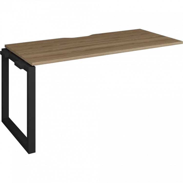 Модуль линейный на металлокаркасе НТМП.О-160Э Дуб сафари/Антрацит 1600x730x750 Аргентум-МП