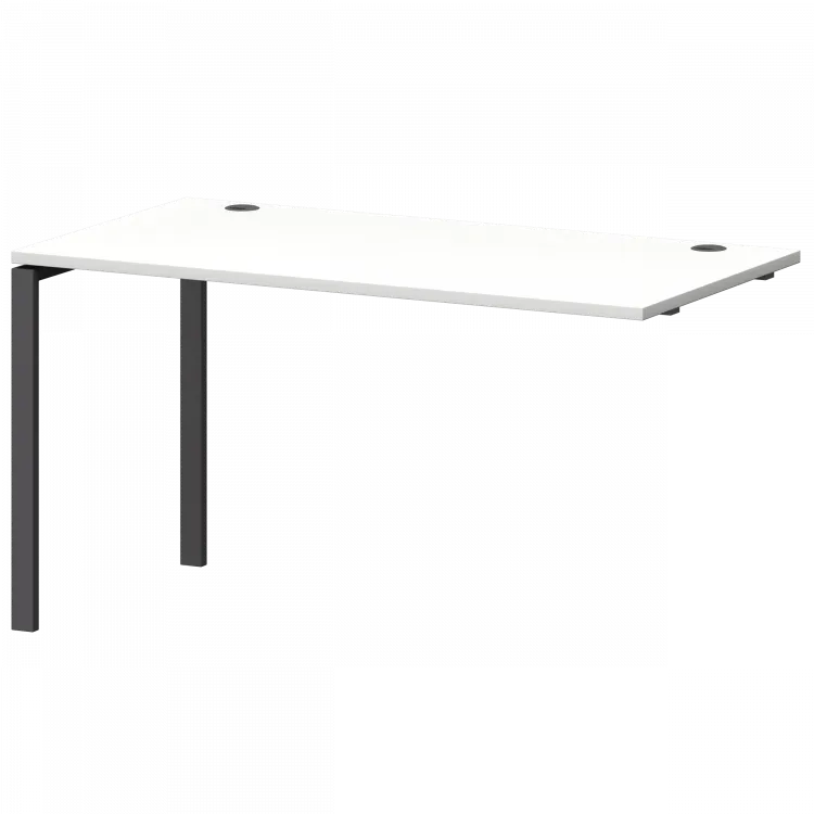 Модуль линейный на металлокаркасе СМС25-П-18К.73Э.Пр25 Белый/Антрацит 1800x730x750 Смарт