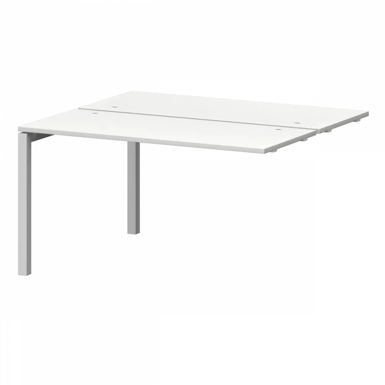 Модуль двойной универсальный на металлокаркасе СМС2-П-10К.120Э.Пр50 Белый/Белый 1000x1236x750 Смарт