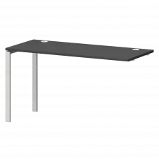 Модуль линейный на металлокаркасе СМС25-П-16К.60Э.Пр25 Графит/Белый 1600x600x750 Смарт