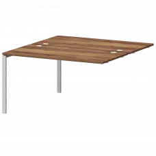 Модуль двойной универсальный на металлокаркасе СМС2-П-18К.149Э.Пр25 Таксония/Белый 1800x1496x750 Смарт