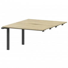 Модуль двойной на металлокаркасе НТМП.ПО.Б2-120Э Баттл Рок/Антрацит 1200x1496x750 Аргентум-МП