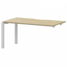 Модуль линейный на металлокаркасе НТМП.П-140Э Баттл Рок/Белый 1400x730x750 Аргентум-МП