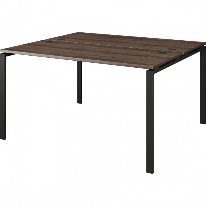 Бенч двойной на 2 рабочих места АМБ-002.60 Лагос/Антрацит 1200x1236x760 Арго-М