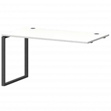 Модуль линейный на металлокаркасе СМС25-О-16К.73Э.Пр25 Белый/Антрацит 1600x730x750 Смарт