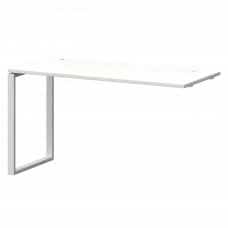 Модуль линейный на металлокаркасе СМС25-О-14К.60Э.Пр25 Белый/Белый 1400x600x750 Смарт