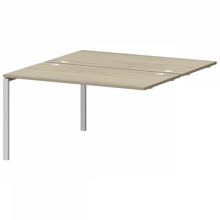 Модуль двойной универсальный на металлокаркасе СМС2-П-10К.149Э.Пр25 Кронберг/Белый 1000x1496x750 Смарт