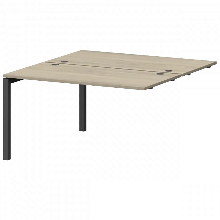 Модуль двойной универсальный на металлокаркасе СМС2-П-10К.149Э.Пр50 Кронберг/Антрацит 1000x1496x750 Смарт