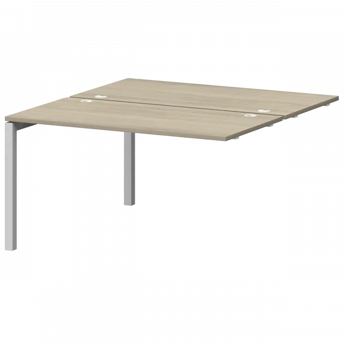 Модуль двойной универсальный на металлокаркасе СМС2-П-10К.149Э.Пр50 Кронберг/Белый 1000x1496x750 Смарт