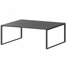 Бенч двойной на 2 рабочих места АМБ.О-005.60 Антрацит/Антрацит 1800x1236x760 Арго-М