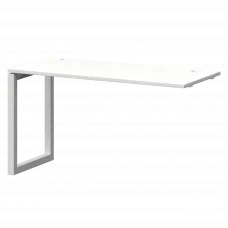 Модуль линейный на металлокаркасе СМС25-О-18К.60Э.Пр.50 Белый/Белый 1800x600x750 Смарт