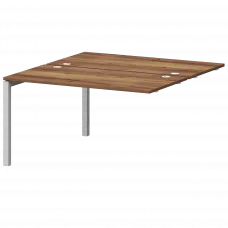 Модуль двойной универсальный на металлокаркасе СМС2-П-18К.149Э.Пр50 Таксония/Белый 1800x1496x750 Смарт