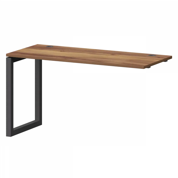 Модуль линейный на металлокаркасе СМС25-О-12К.60Э.Пр.50 Таксония/Антрацит 1200x600x750 Смарт