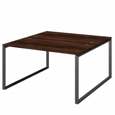 Бенч двойной на 2 рабочих места АМБ.О-004 Лагос/Антрацит 1600x1496x760 Арго-М