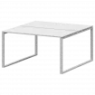 Бенч двойной на 2 рабочих места АМБ.О-003.60 Белый/Белый 1400x1236x760 Арго-М