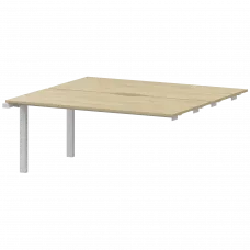 Модуль двойной на металлокаркасе НТМП.ПО.Б2-160Э Баттл Рок/Белый 1600x1496x750 Аргентум-МП