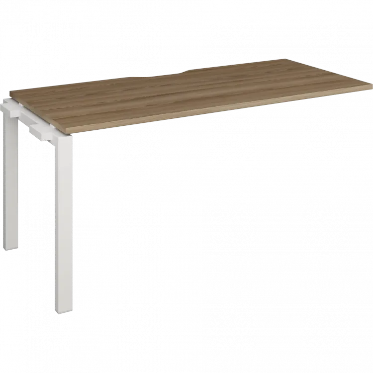 Модуль линейный на металлокаркасе НТМП.П-200Э Дуб сафари/Белый 2000x730x750 Аргентум-МП