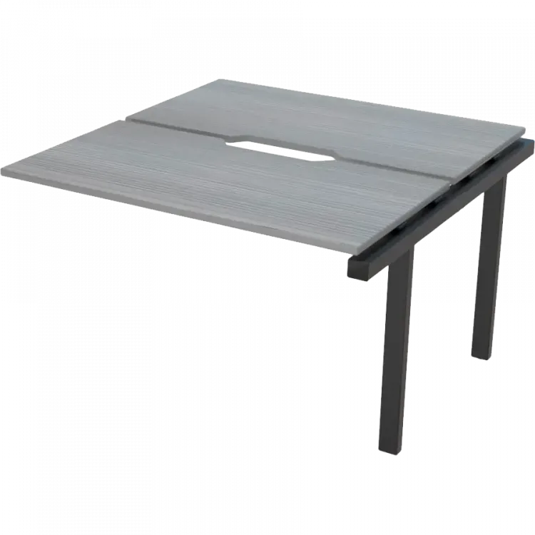 Модуль двойной на металлокаркасе НТМП.П.Б2-120Э НТМП.ПО.Б2-120Э Лиственница/Антрацит 1200x1496x750 Аргентум-МП