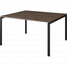 Бенч двойной на 2 рабочих места АМБ-003.60 Лагос/Антрацит 1400x1236x760 Арго-М