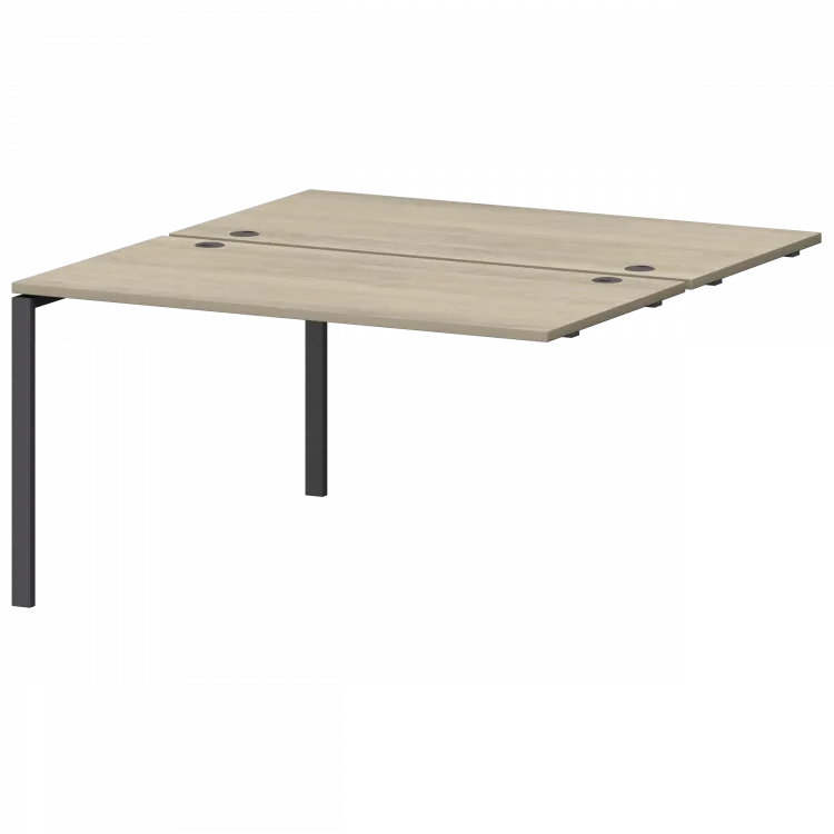 Модуль двойной универсальный на металлокаркасе СМС2-П-16К.149Э.Пр25 Кронберг/Антрацит 1600x1496x750 Смарт