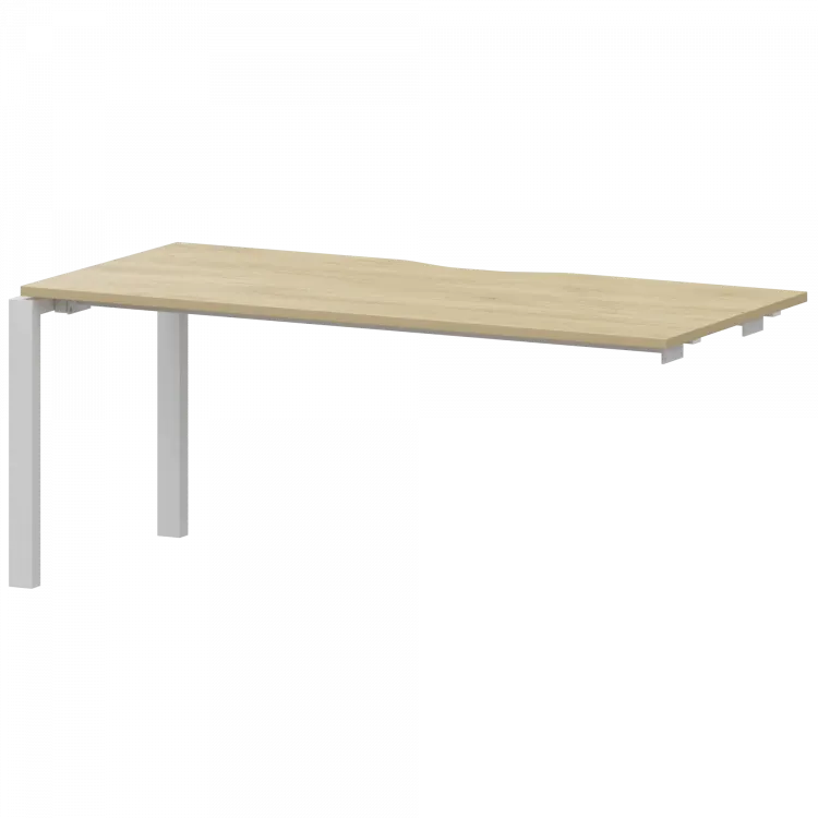 Модуль линейный на металлокаркасе НТМП.П-160Э Баттл Рок/Белый 1600x730x750 Аргентум-МП