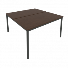 Slim Рабочая станция на металлокаркасе С.СП-5.3 Венге Цаво/Металл Антрацит 1380*1475*750