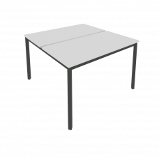 Slim Рабочая станция на металлокаркасе С.СП-4.2 Серый/Металл Антрацит 1180*1235*750