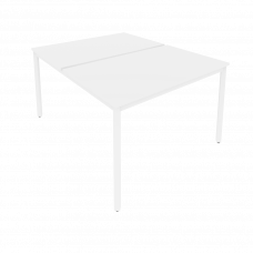 Slim Рабочая станция на металлокаркасе С.СП-4.3 Белый/Металл Белый 1180*1475*750