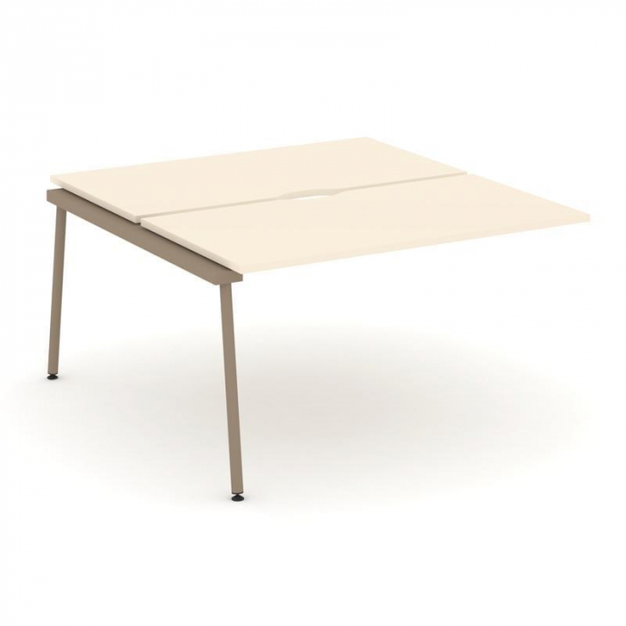 Эстетика Двойной наборный элемент рабочей станциии ES.2.NRS-3-VK Сатин/Металл Латте 1380*1500*750