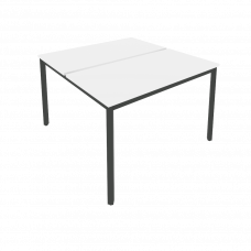 Slim Рабочая станция на металлокаркасе С.СП-4.2 Белый/Металл Антрацит 1180*1235*750