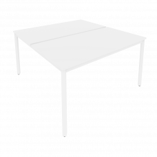 Slim Рабочая станция на металлокаркасе С.СП-5.3 Белый/Металл Белый 1380*1475*750