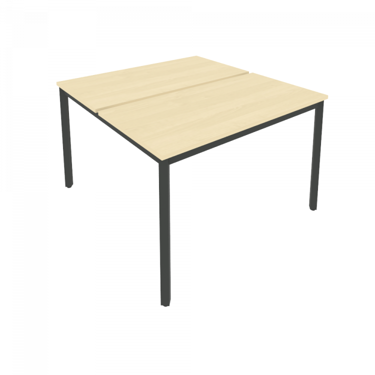 Slim Рабочая станция на металлокаркасе С.СП-4.2 Клен/Металл Антрацит 1180*1235*750