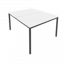 Slim Рабочая станция на металлокаркасе С.СП-4.3 Белый/Металл Антрацит 1180*1475*750